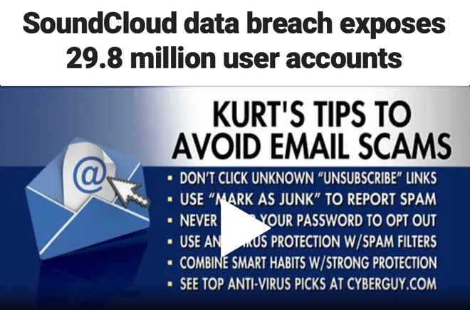  SoundCloud data breach exposes 29.8 million user accounts 