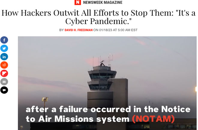 How Hackers Outwit All Efforts to Stop Them: It's a Cyber Pandemic.