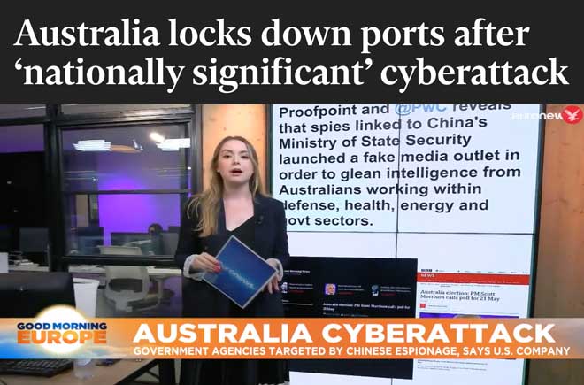  Australia locks down ports after ‘nationally significant’ cyberattack 