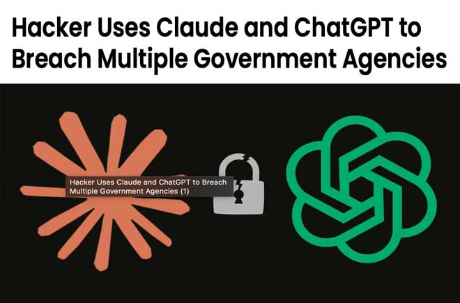   Hacker Uses Claude and ChatGPT to Breach Multiple Government Agencies